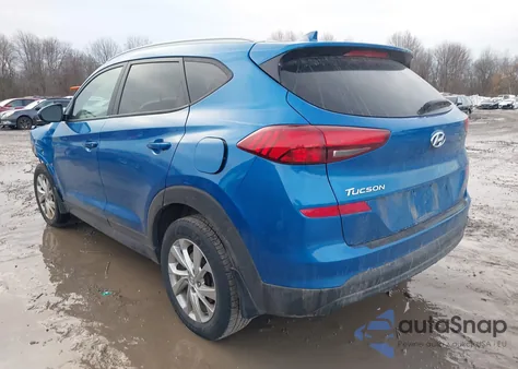 2021 Hyundai Tucson Value z USA, uszkodzony, nr VIN KM8J3CA48MU294238